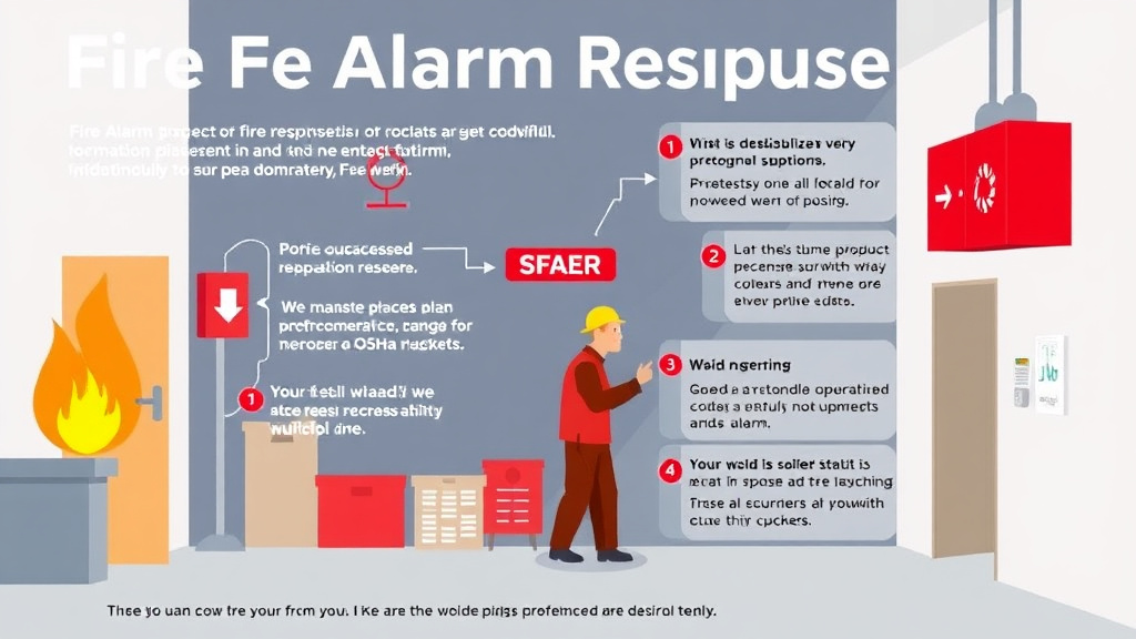 Practical workflow diagram for fire Alarm Response
