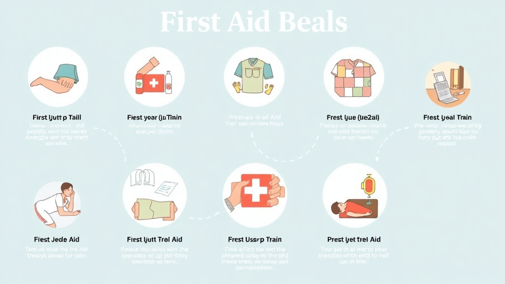 Practical workflow diagram for first Aid Basics