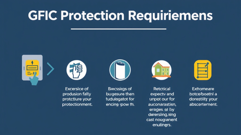 Implementation roadmap for GFCI Protection Requirements with actionable steps