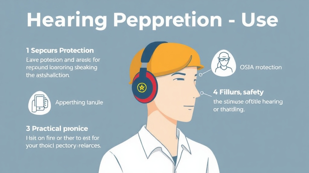 Practical workflow diagram for hearing Protection Use