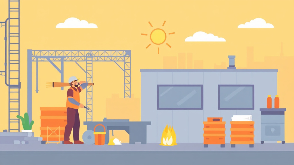 Detailed visual representation of heat Illness Prevention