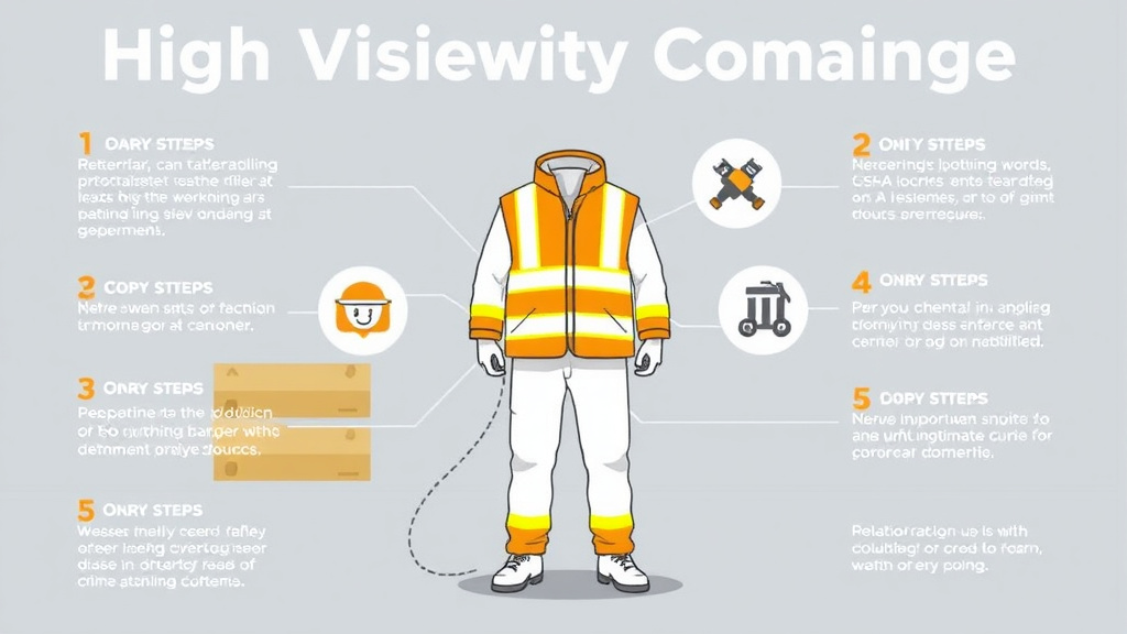 Practical checklist visual for high Visibility Clothing