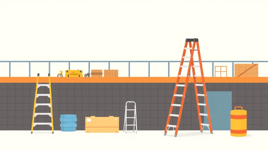 Visual overview of ladder Selection Guide with key concepts highlighted