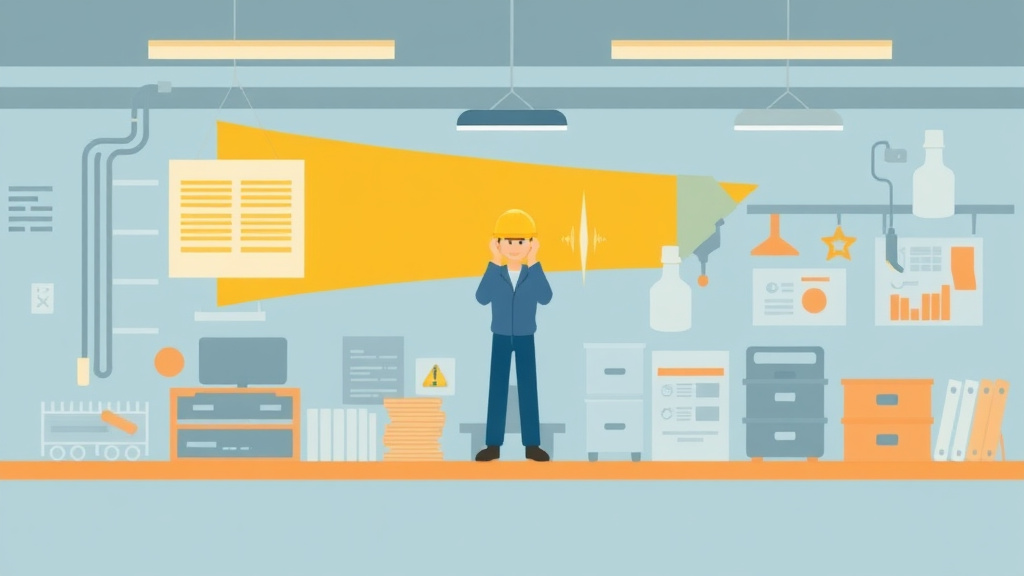 Conceptual diagram showing how noise Exposure Awareness works in practice