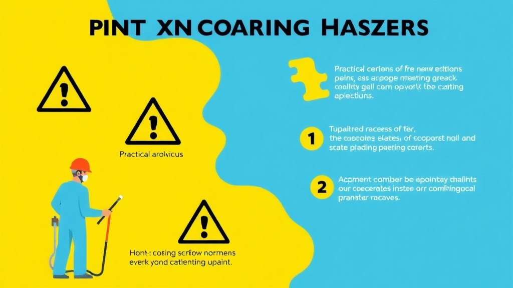 Process flow illustration for putting paint and Coating Hazards into action