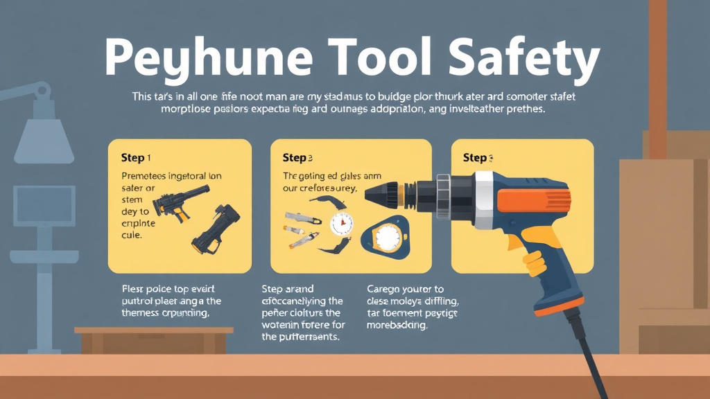 Real-world application diagram for pneumatic Tool Safety