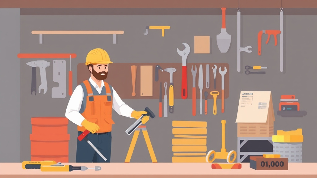 An informative visual explaining proper Tool Selection for beginners and professionals