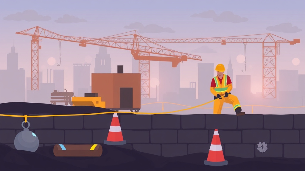 Educational graphic covering the essentials of protective Systems Trenching