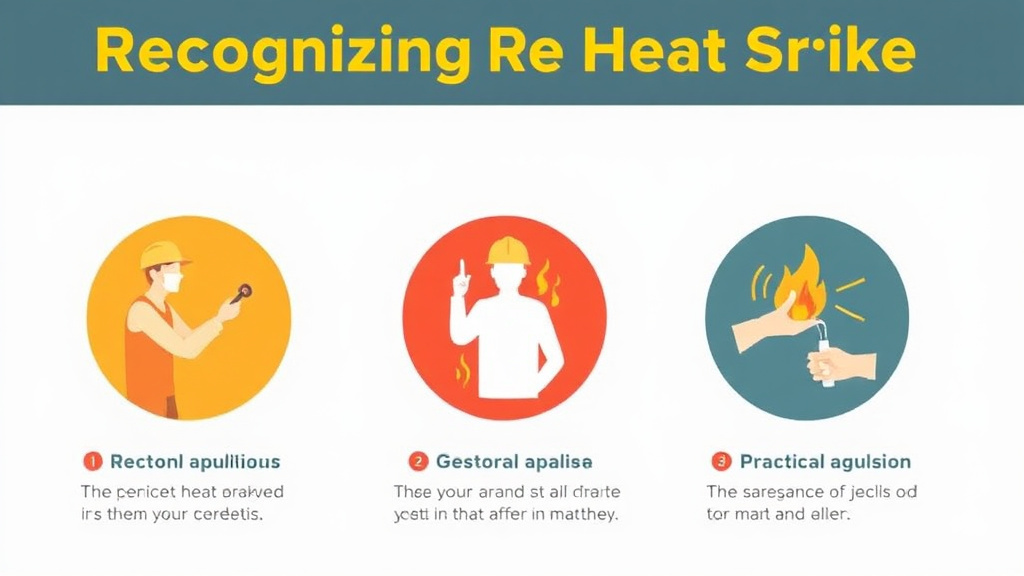 Real-world application diagram for recognizing Heat Stroke
