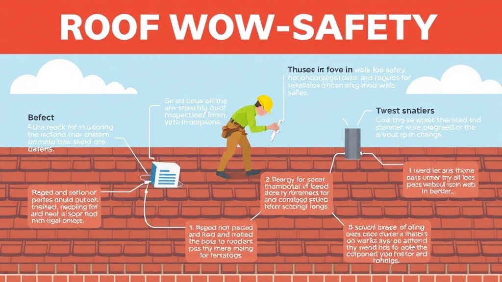 Real-world application diagram for roof Work Safety