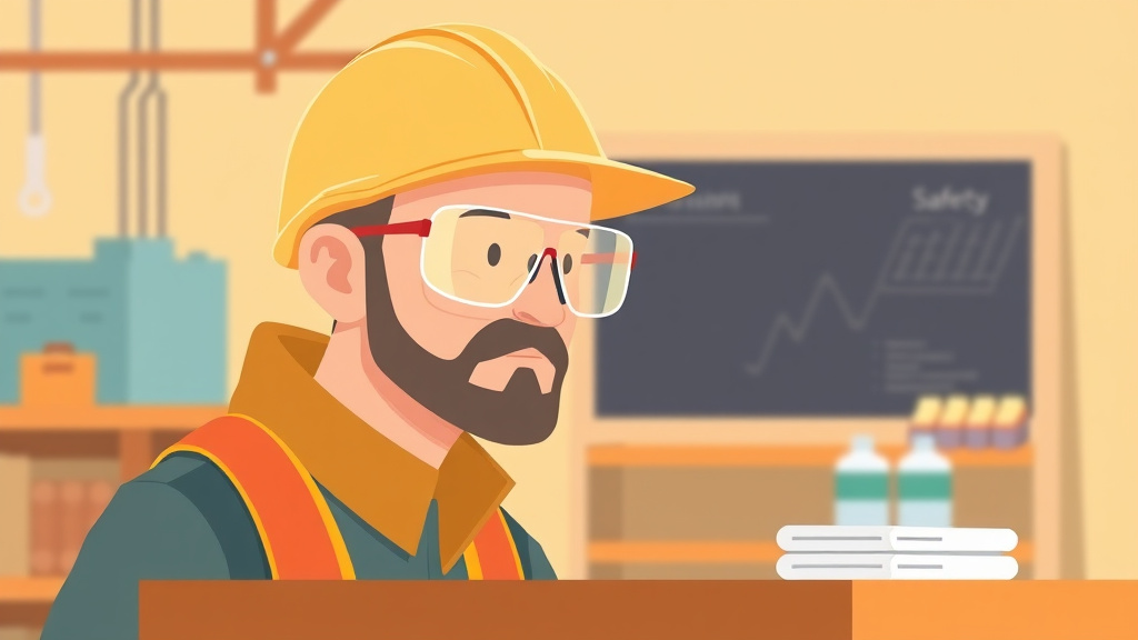 Detailed visual representation of safety Glasses Requirements