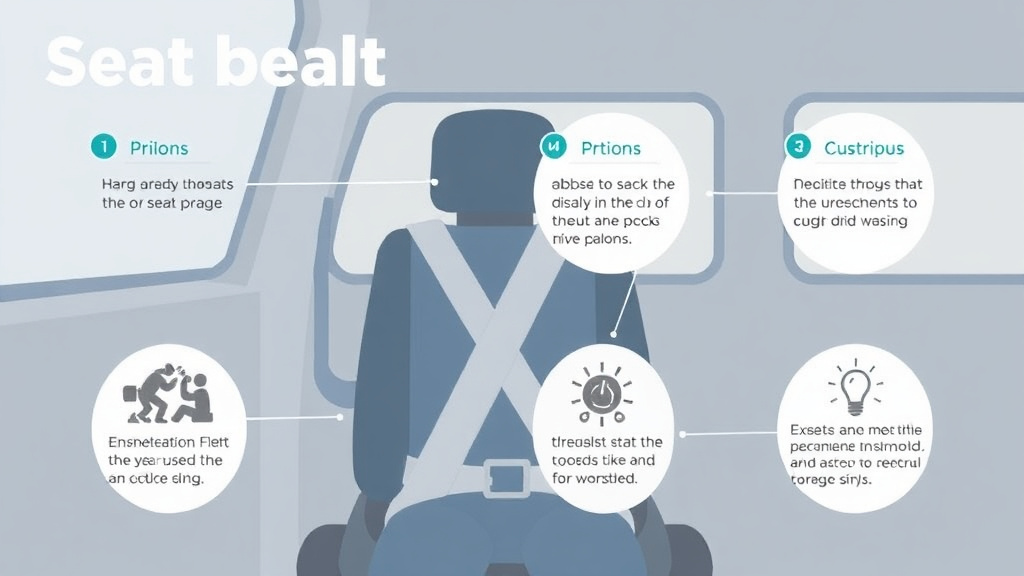 Step-by-step visual guide for implementing seatbelt Use Equipment