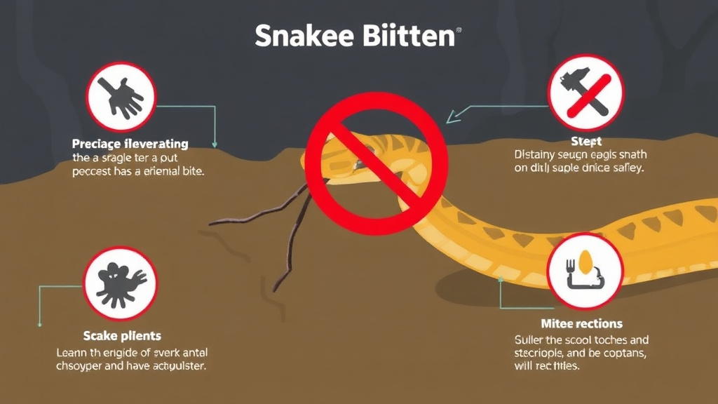 Practical workflow diagram for snake Bite Prevention
