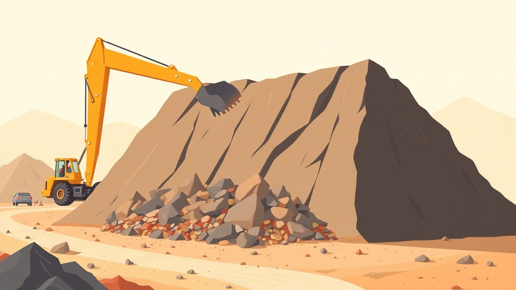 An informative visual explaining spoil Pile Placement for beginners and professionals