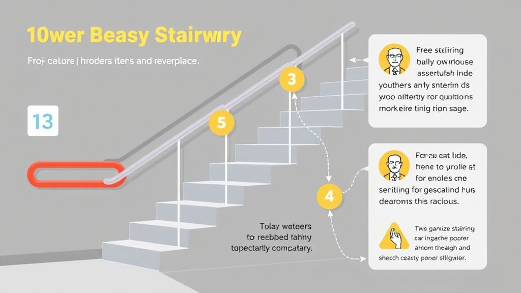 Real-world application diagram for stairway Safety