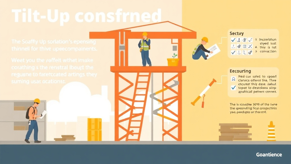 Hands-on guide visualization for tilt Up Construction Safety