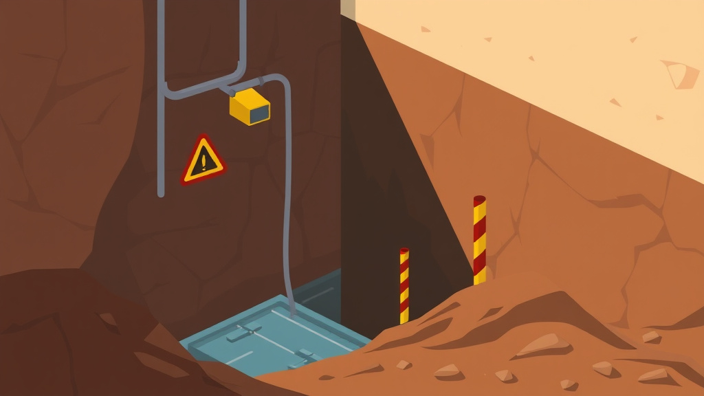 Illustration breaking down the fundamentals of trench Access Egress