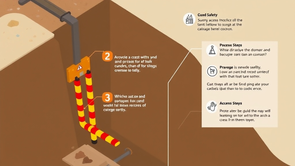 Practical workflow diagram for trench Access Egress