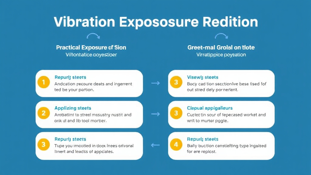 Hands-on guide visualization for vibration Exposure Reduction