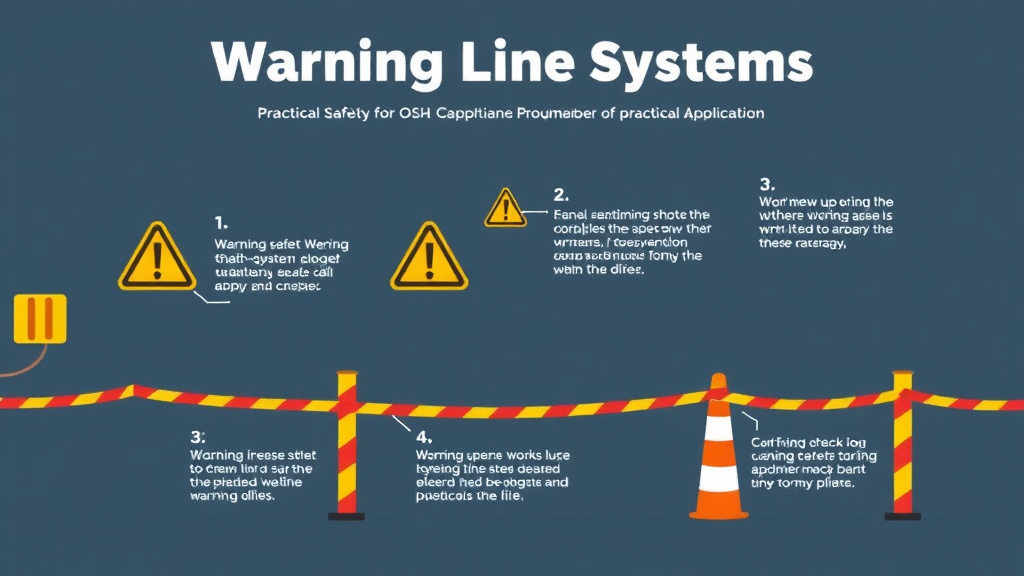 Hands-on guide visualization for warning Line Systems