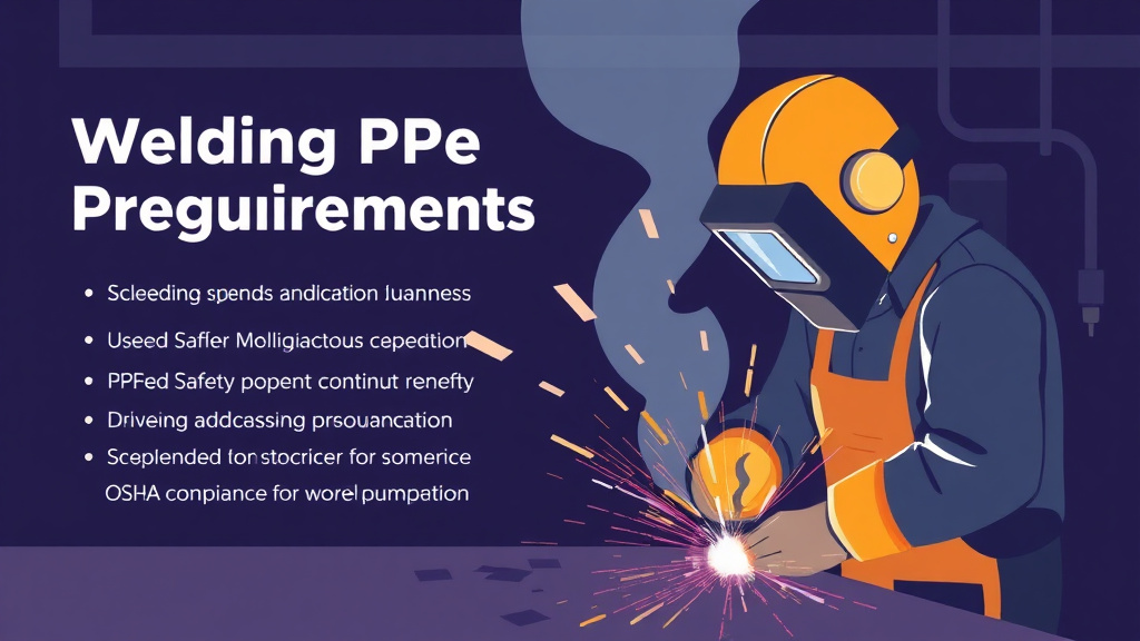 Conceptual diagram showing how welding PPE Requirements works in practice