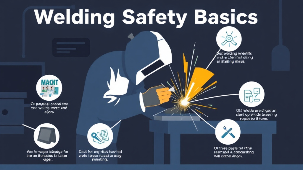 Step-by-step visual guide for implementing welding Safety Basics
