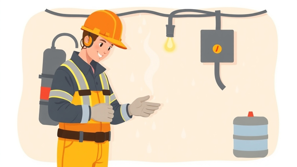 Detailed visual representation of wet Conditions Electrical