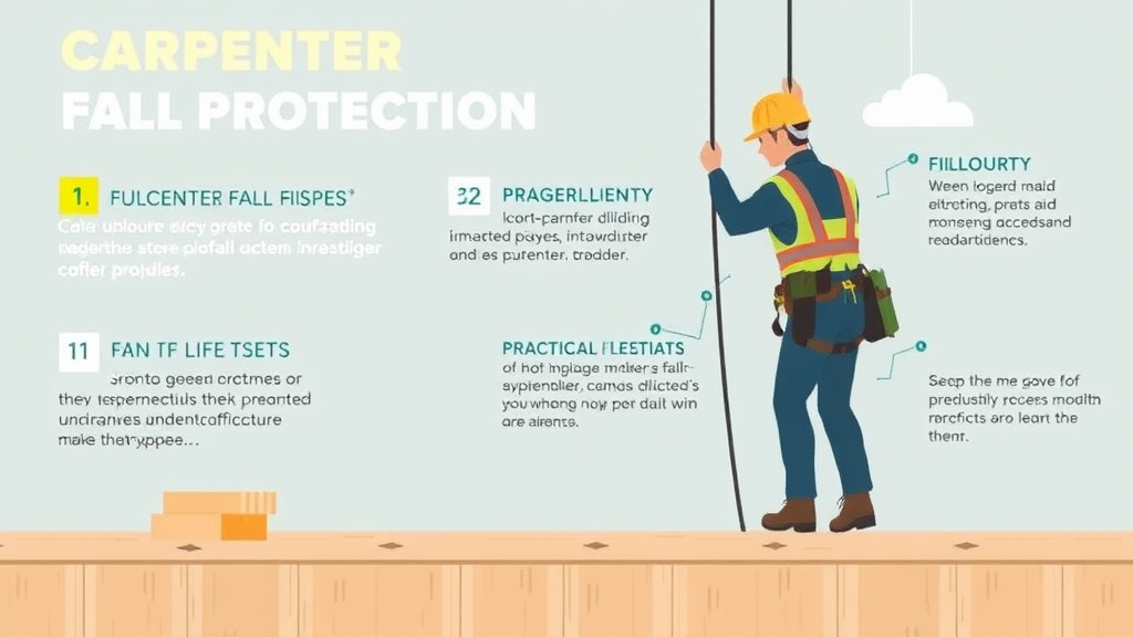 Practical checklist visual for carpenter Fall Protection