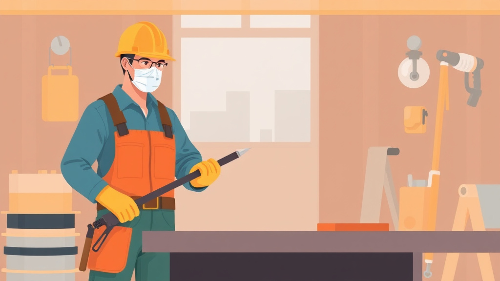 Visual overview of carpenter PPE Requirements with key concepts highlighted