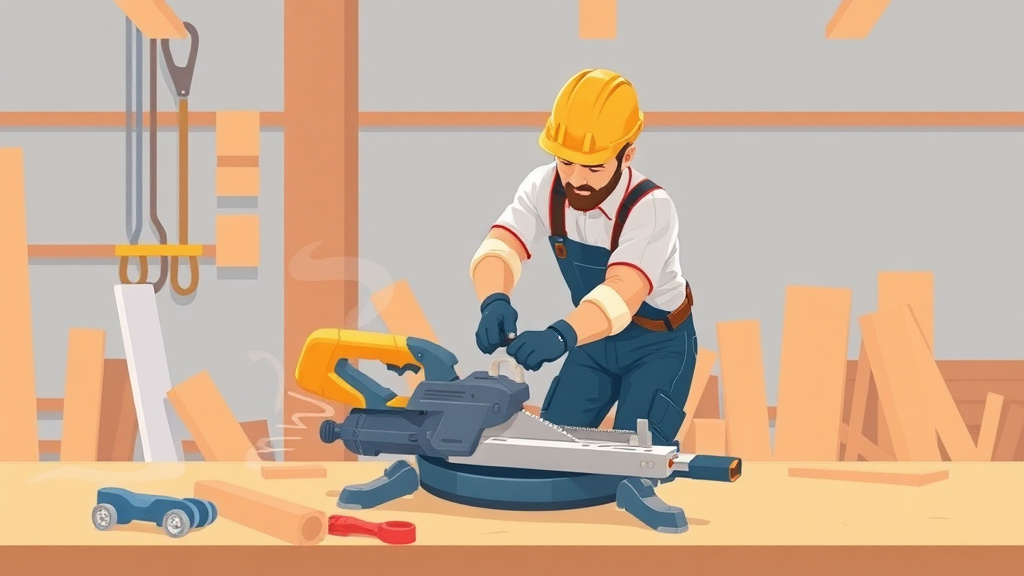 Detailed visual representation of carpenter Saw Safety