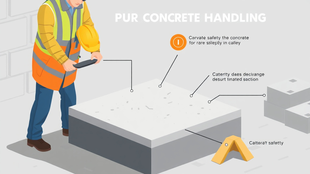 Practical workflow diagram for concrete Manual Handling