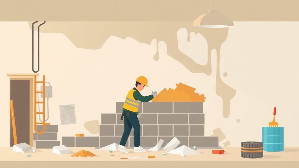 Illustration breaking down the fundamentals of demolition Lead Paint Safety