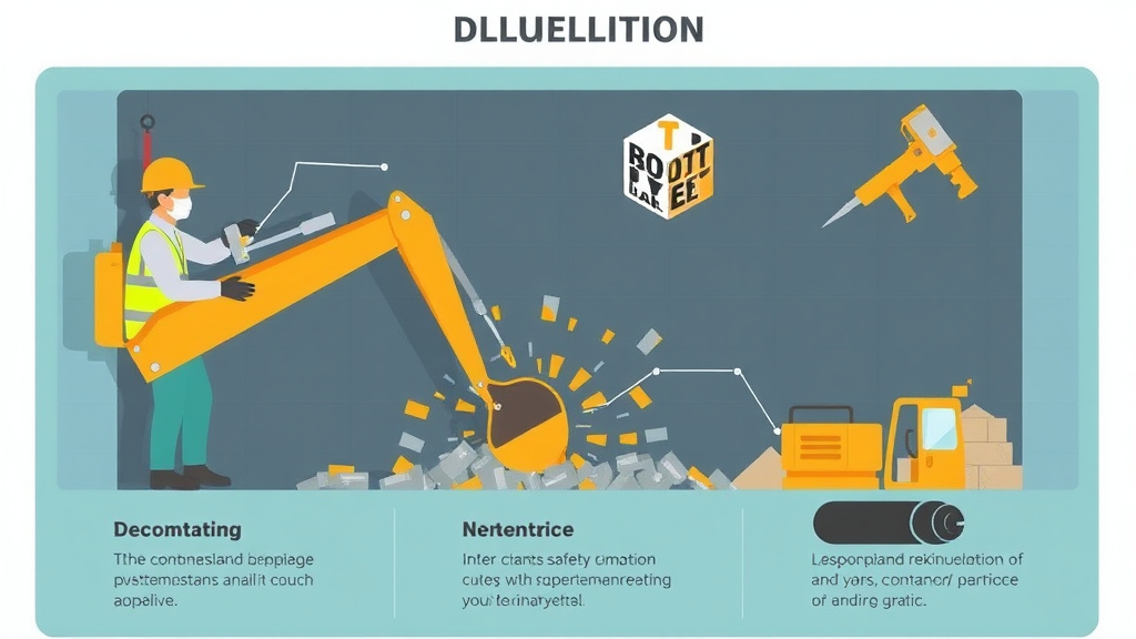 Step-by-step visual guide for implementing demolition Manual Demolition
