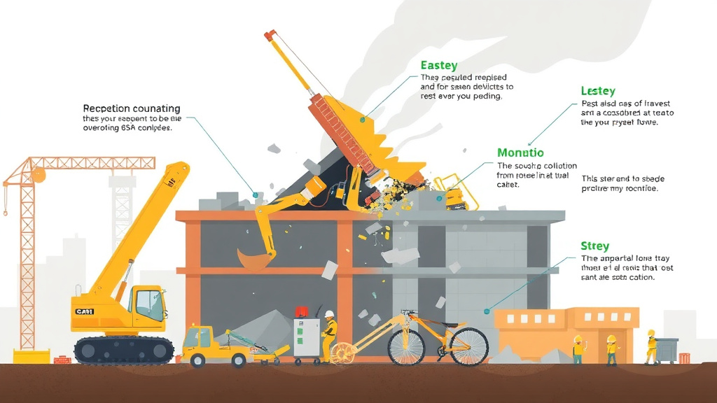 Practical checklist visual for demolition Structural Collapse