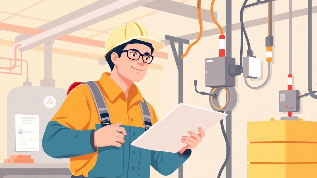 Detailed visual representation of electrician Industrial Safety