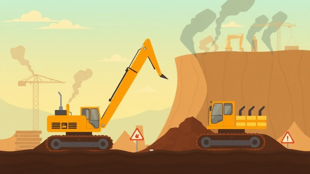 Illustration breaking down the fundamentals of excavation Atmospheric Hazards