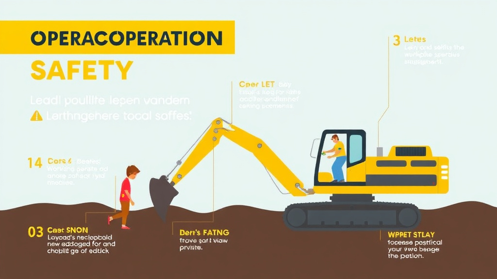 Practical checklist visual for excavation Operator Safety
