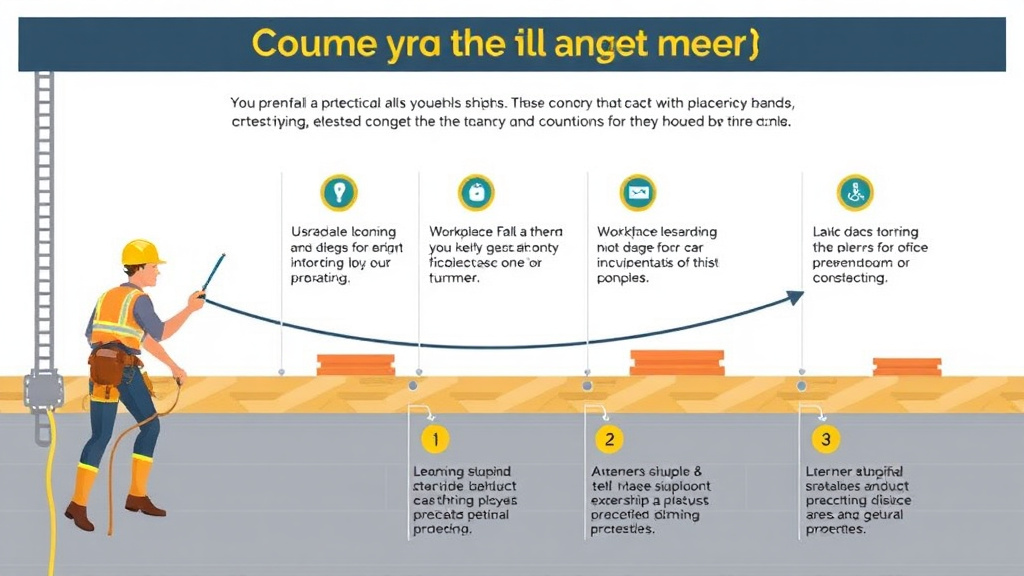 Process flow illustration for putting general Laborer Fall Protection into action