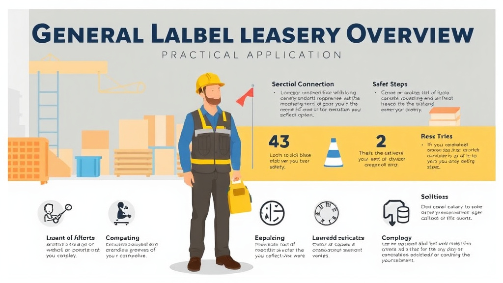 Practical checklist visual for general Laborer Safety Overview