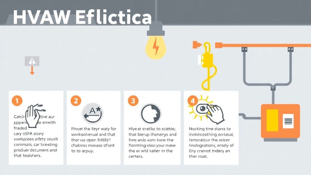 Step-by-step visual guide for implementing HVAC Electrical Safety