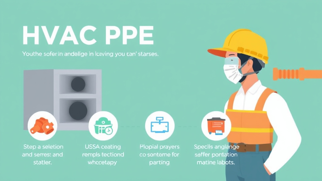 Step-by-step visual guide for implementing HVAC PPE Requirements