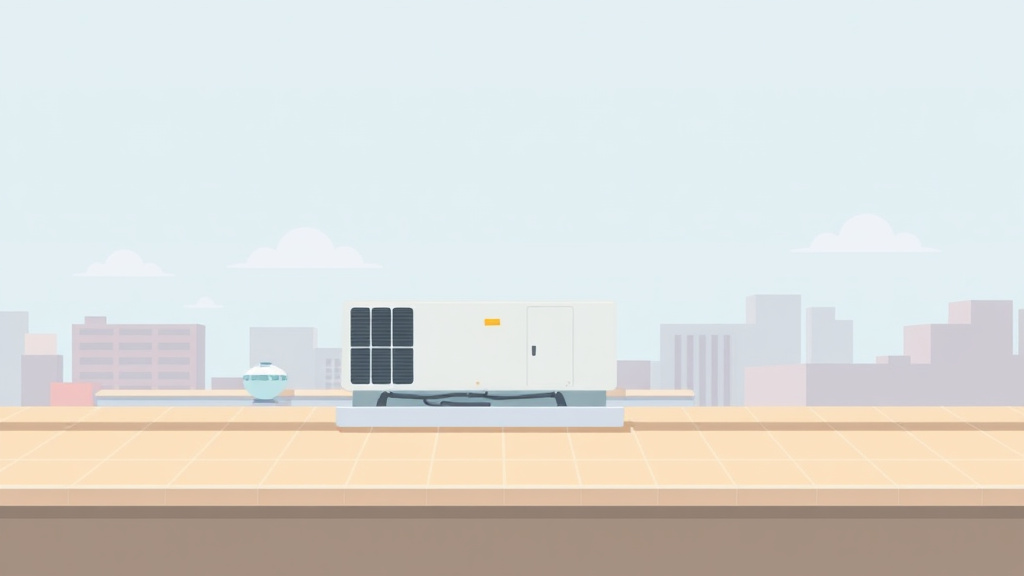 Educational graphic covering the essentials of HVAC Rooftop Unit Safety