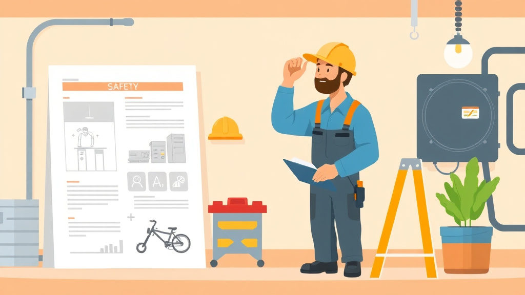 Conceptual diagram showing how HVAC Technician Safety Overview works in practice