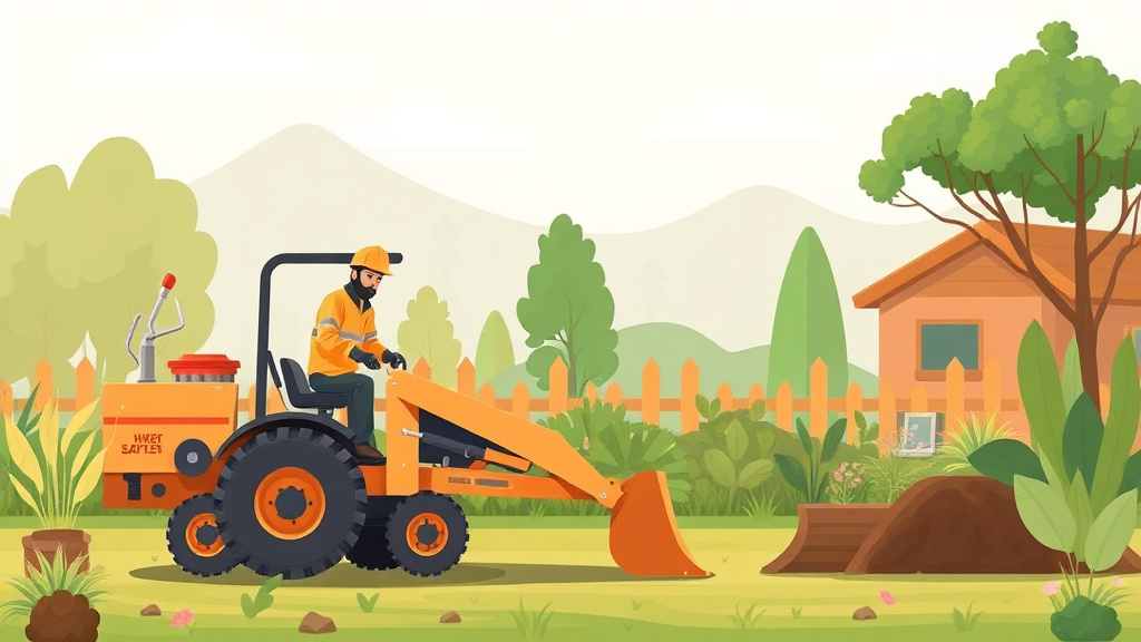 Conceptual diagram showing how landscaper Equipment Safety works in practice