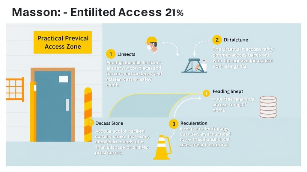 Practical checklist visual for mason Limited Access Zone