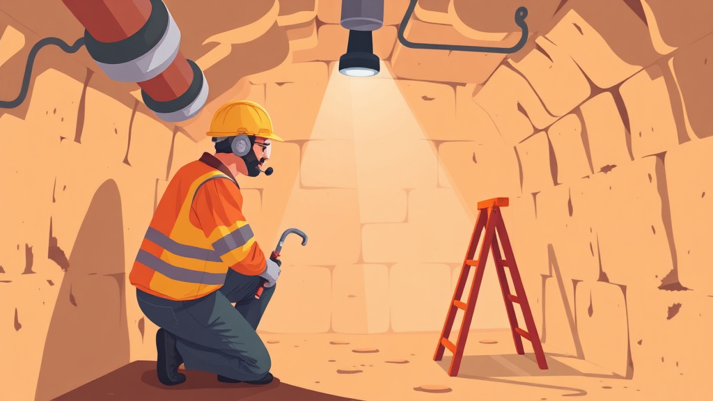 Visual overview of painter Confined Space Painting with key concepts highlighted