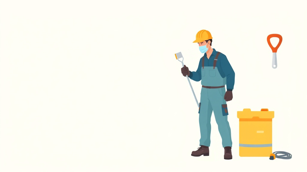 Visual overview of painter PPE Requirements with key concepts highlighted