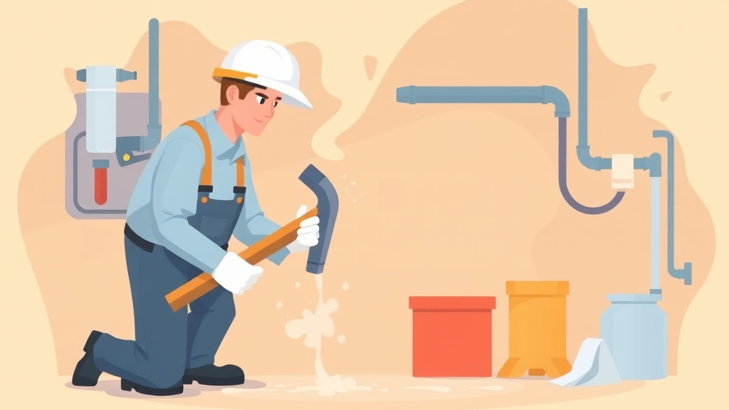 Visual overview of plumber Asbestos Awareness with key concepts highlighted