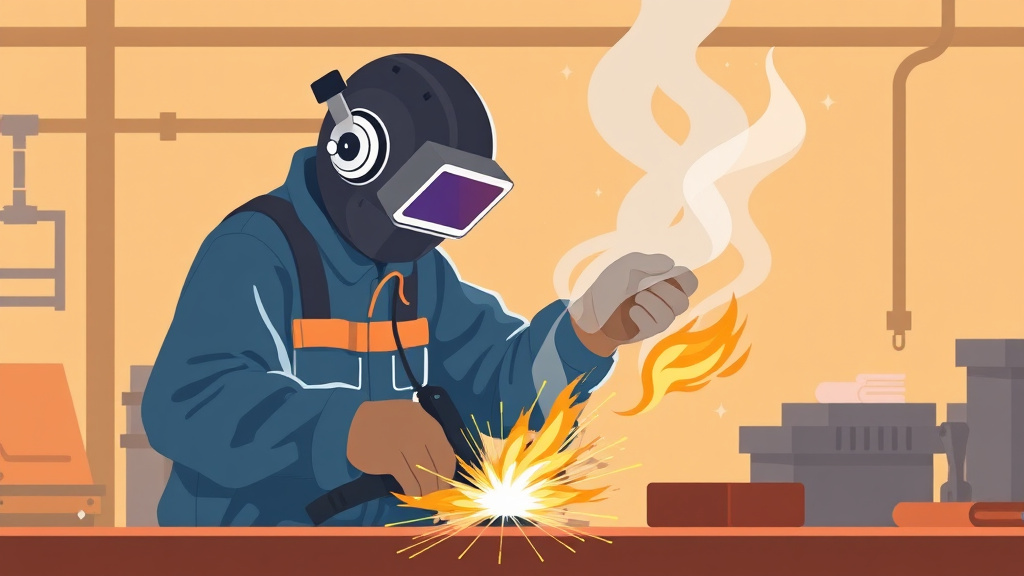 Conceptual diagram showing how welder Fire Prevention works in practice