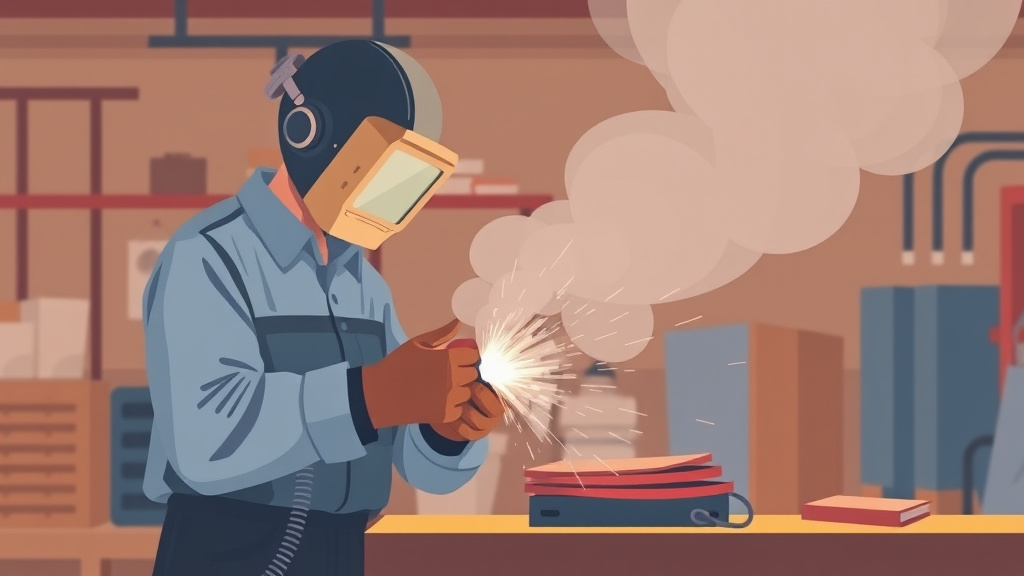Clear illustration of welder Fume Exposure with supporting details